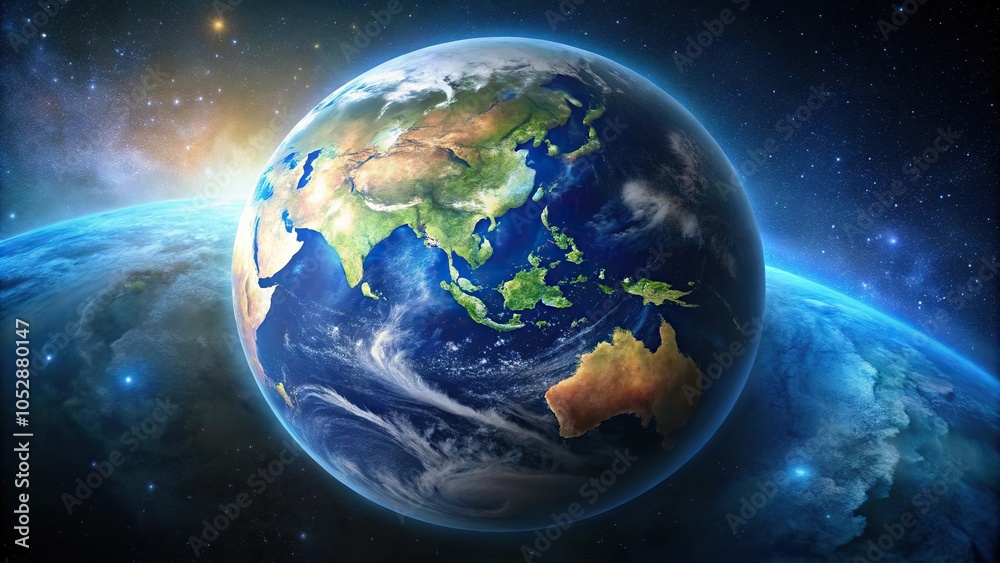 Planet earth background with copyspace for text Planet earth background with copyspace for text