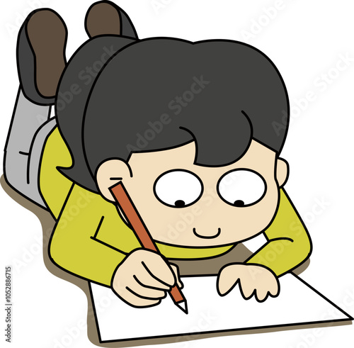 a handwriting figure