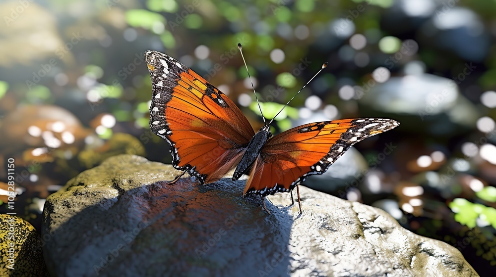 Obraz premium butterfly colourful