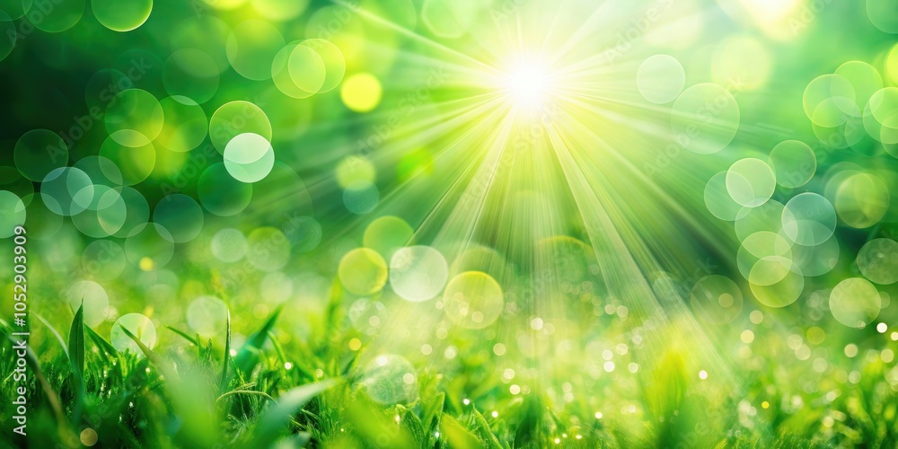 Blurred background of green bokeh abstract nature with sunlight shining through , nature, bokeh, abstract, blurred Blurred background of green bokeh abstract nature with sunlight shining through , nature, bokeh, abstract, blurred
