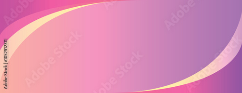 Gradient background with pink and purple hues. The background features smooth, flowing curves with a soft pink and purple blend. Minimal abstract wavy gradient vector background