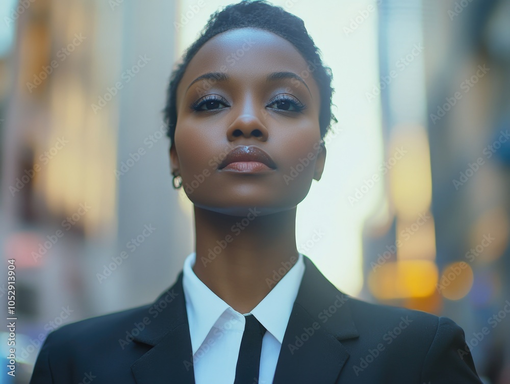 Elegant Urban Professional Portrait Elegant Urban Professional Portrait