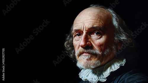 Thomas Hobbes, portrait of English Philosopher 
