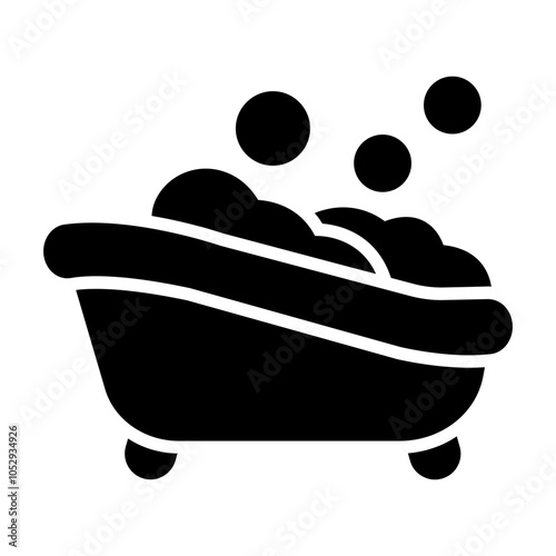 bathtub Solid icon
