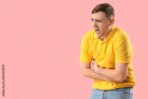 Young man suffering from be...