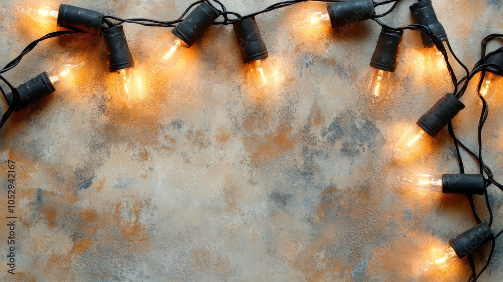 Obraz premium Modern Rustic Lights with a Soft Glow Effect