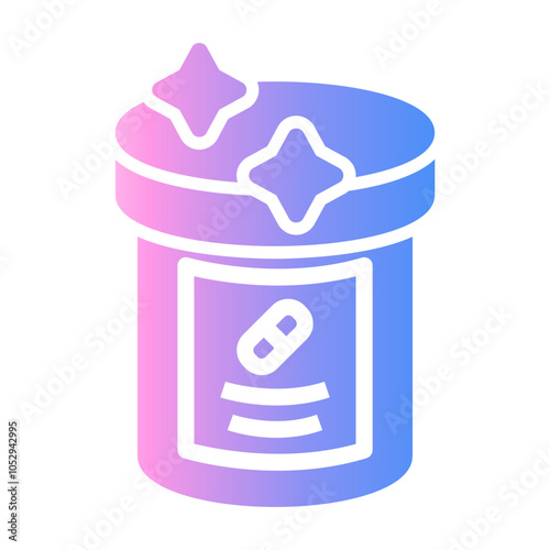 vitamin pills Gradient icon