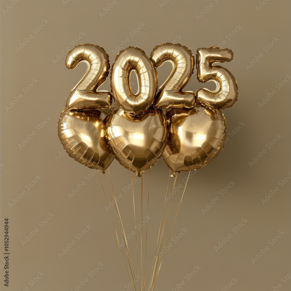 2025 Gold Balloons. 2025 Gold Balloons.