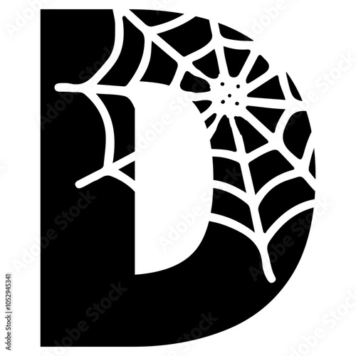 Halloween Alphabet Letter D