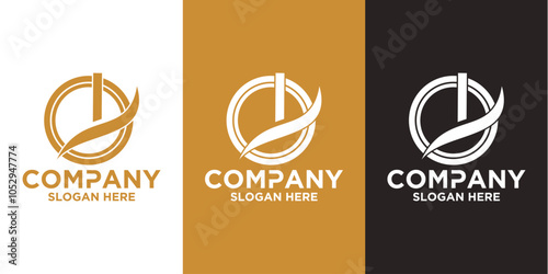 Initials l logo design. Initial Letter Logo.