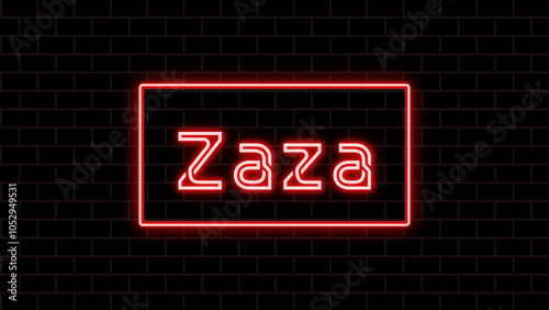 Zaza のネオン文字 photo