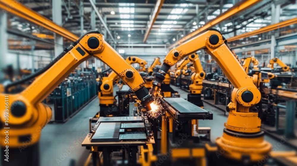 Advanced Robotics in Modern Manufacturing Facility Advanced Robotics in Modern Manufacturing Facility
