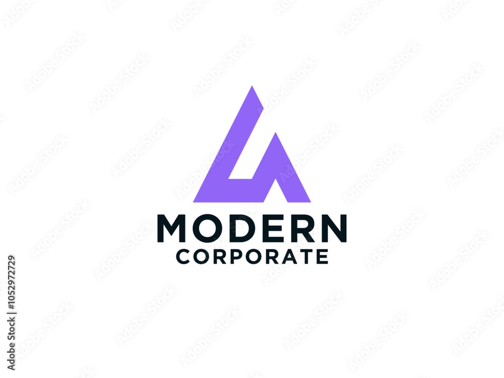 Simple Letter A Business Logo Vector Design Simple Letter A Business Logo Vector Design