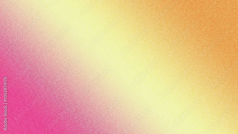 Orange, Yellow, and Pink Gradient Background with Subtle Noise Texture – Perfect for Social Media, Digital Art, and Adding a Playful, Warm Depth to Creative Designs