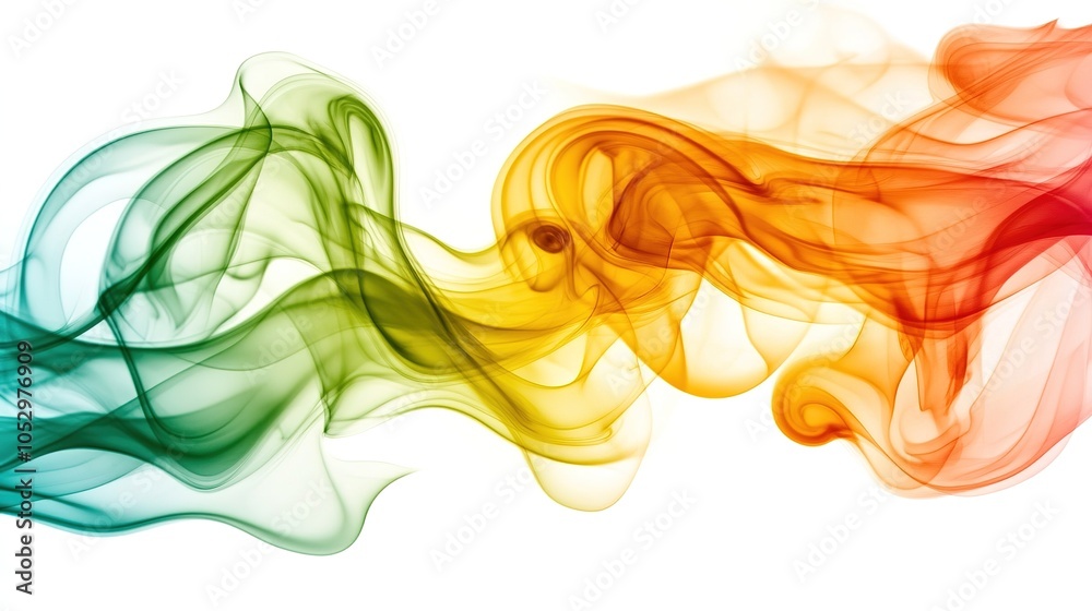 Abstract smoke design on a white background, showcasing fluid and dynamic shapes that evoke a sense of movement and tranquility. This artwork captures the ethereal quality of smoke, blending artistic Abstract smoke design on a white background, showcasing fluid and dynamic shapes that evoke a sense of movement and tranquility. This artwork captures the ethereal quality of smoke, blending artistic