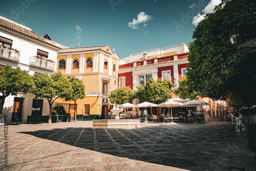 La plaza de Alianza à Séville 