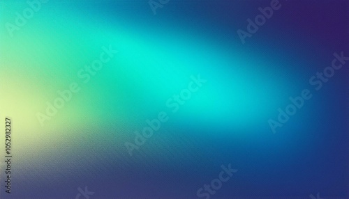 Abstract background, AuroMetalSaurus and Azure gradient background with light leak and grainy texture.