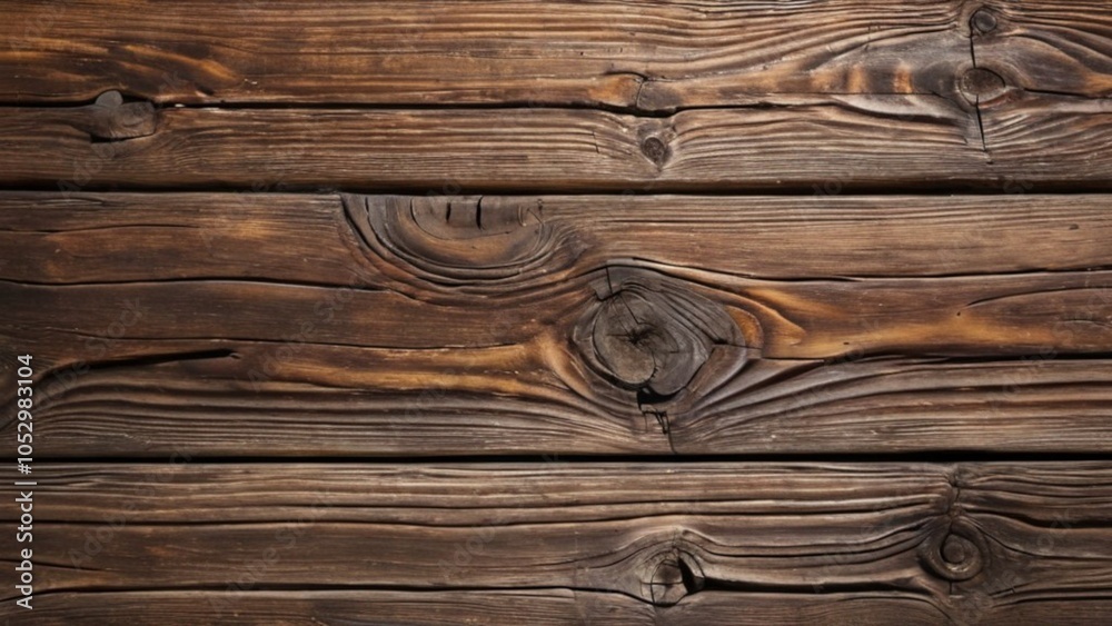 Weathered brown wooden texture background