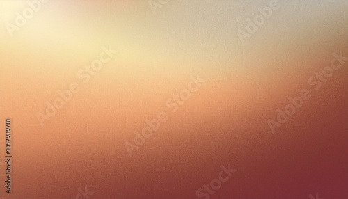 Abstract background, Bisque and Bistre gradient background with light leak and grainy texture.