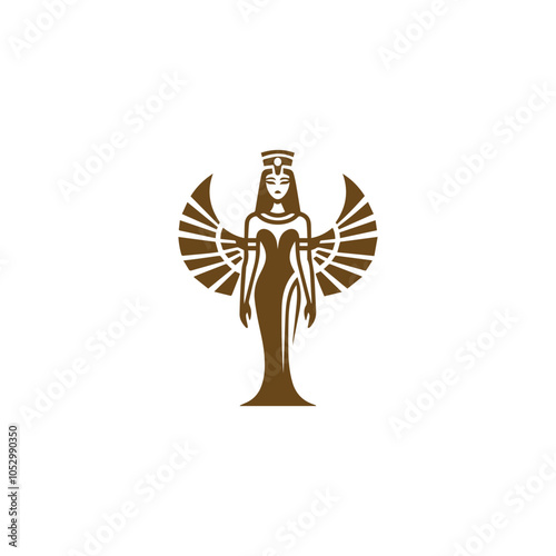 Egypt Goddess Logo