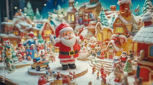 Magical Santa Workshop with Assorted Gifts and Toys