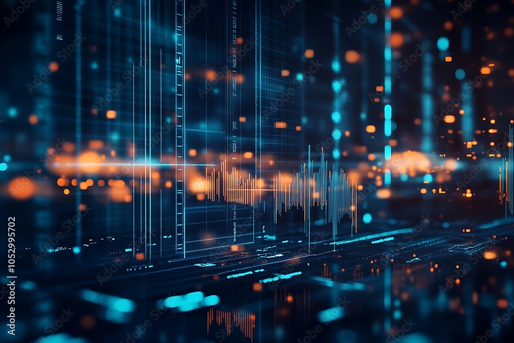 Abstract Digital Data Visualization Abstract Digital Data Visualization