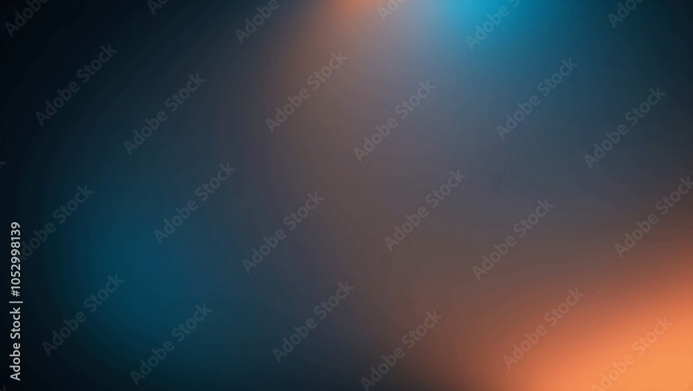 Gradient of light dark blue and orange light blurr Gradient of light dark blue and orange light blurr