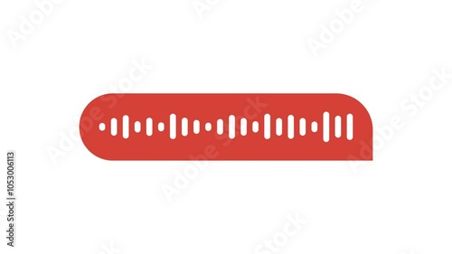 Voice Chat Animation Voice Chat, Audio Calls, and Conversations Audio voice message animation transparent background 4K