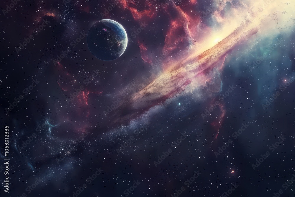 Lost in the Infinite Tapestry of Stars and Nebulae Lost in the Infinite Tapestry of Stars and Nebulae