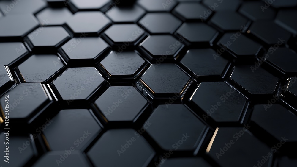 A black metal background with an intricate honeycomb pattern, providing an elegant and modern look for various applications A black metal background with an intricate honeycomb pattern, providing an elegant and modern look for various applications