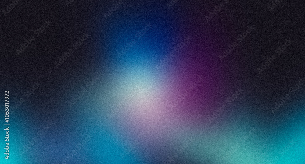 Blue purple abstract glowing spotlight colors grainy backdrop. Light leaks with flowing colors grainy gradient texture, wave shaped, noise texture, website header, banner, poster, cover Blue purple abstract glowing spotlight colors grainy backdrop. Light leaks with flowing colors grainy gradient texture, wave shaped, noise texture, website header, banner, poster, cover