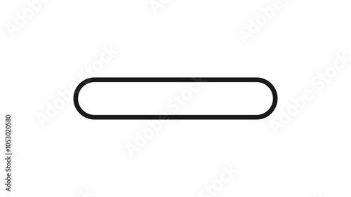 loading bar Animation. Loading progress bar