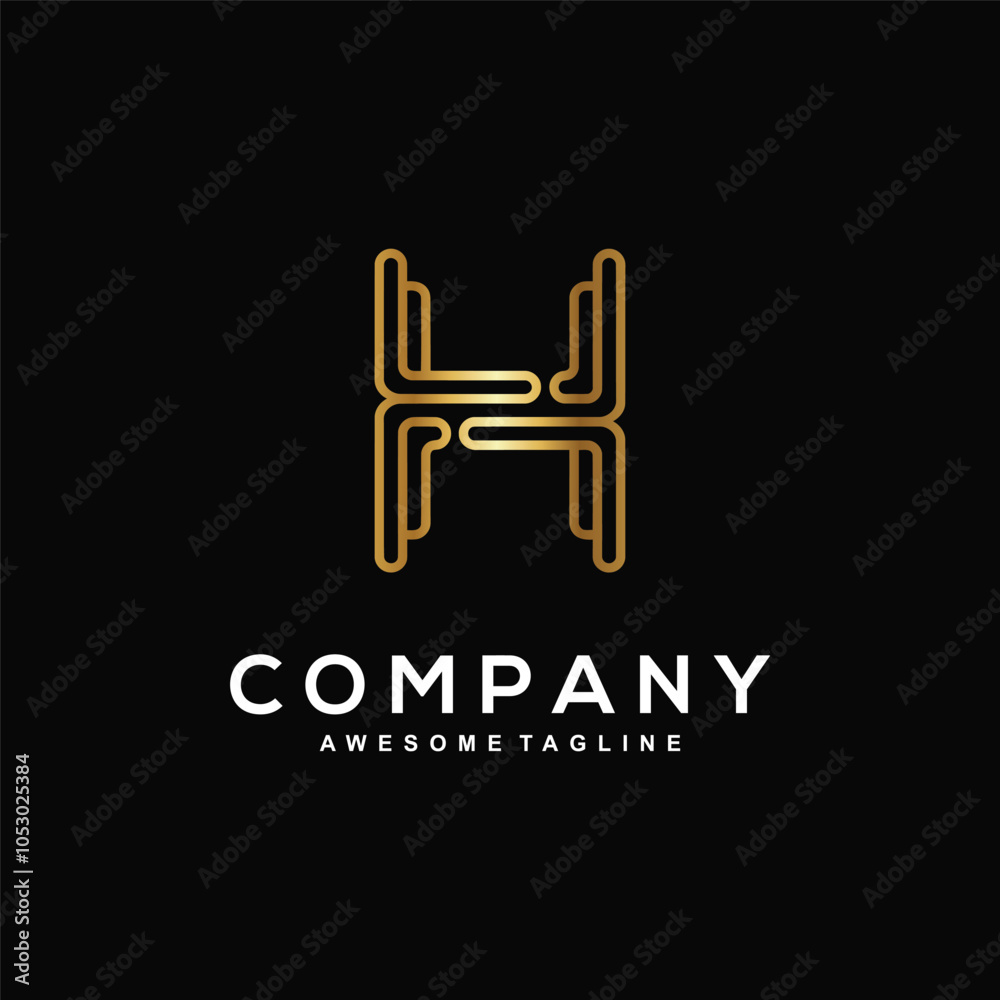 Letter H logo design for your business Letter H logo design for your business