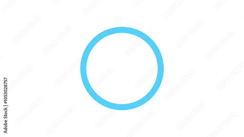Circle loading icon animation. Circle loading bar icon, circle loading system transparent background 4K Circle loading icon animation. Circle loading bar icon, circle loading system transparent background 4K