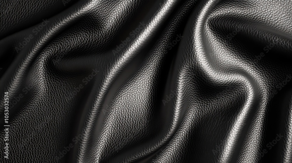 Black Leather Texture	
