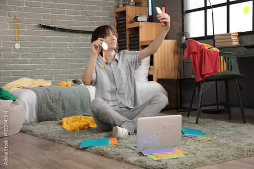 Male student with first pla...