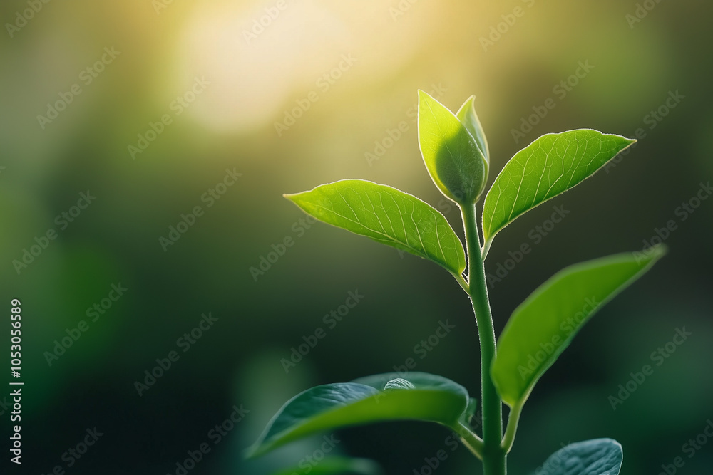 Close-up of young plant with fresh leaves
Close-up of young plant with fresh leaves