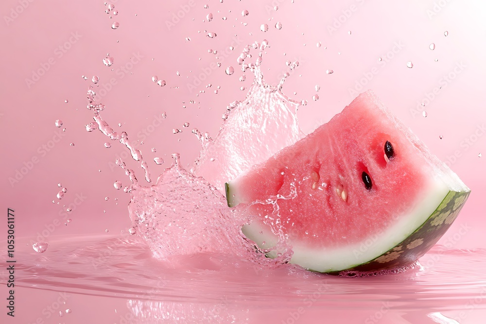 Fototapeta premium Watermelon Splash
