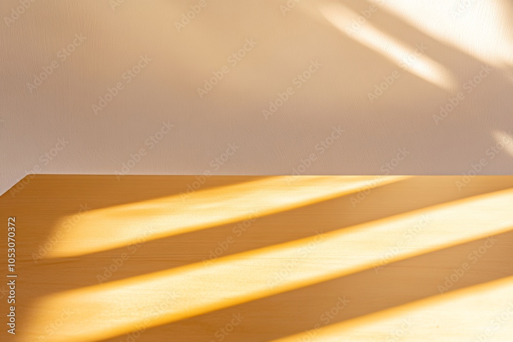 Minimalist Sunlit Table Surface - Perfect for Christmas or Thanksgiving Ambiance Minimalist Sunlit Table Surface - Perfect for Christmas or Thanksgiving Ambiance