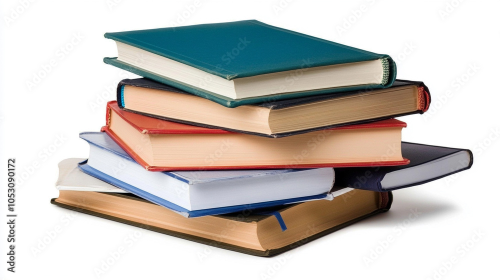 Stack of books as a symbol for success Stack of books as a symbol for success