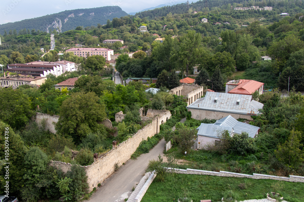 Shusha City after the Karabakh war. Shusha, Azerbaijan. Shusha City after the Karabakh war. Shusha, Azerbaijan.