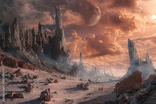 A Mystical, Digital Landscape