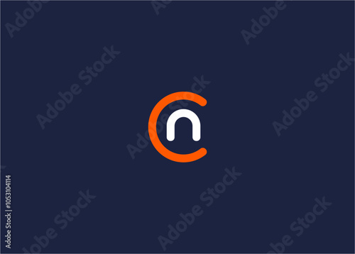 Letter cn logo icon design vector design template inspiration