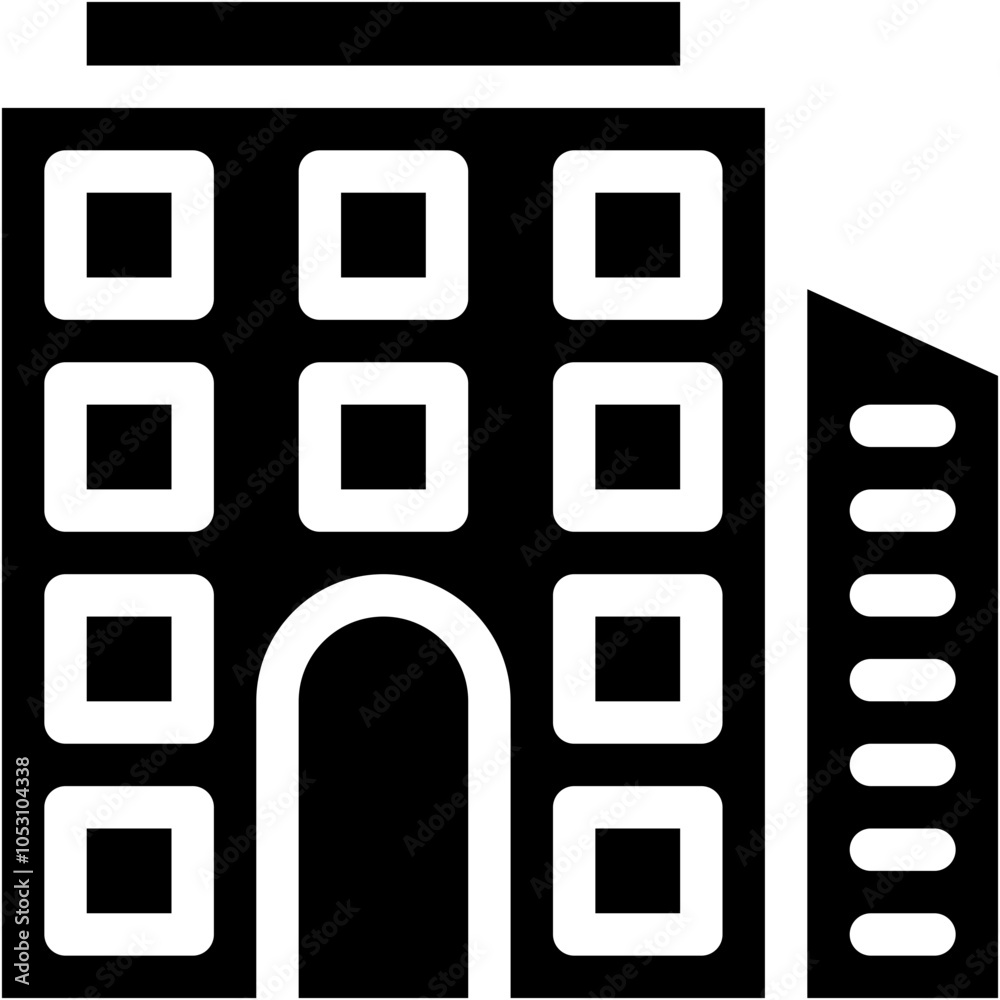 Vector Icon Flats, Architecture And City, Offices, Skyscraper, Buildings, City Vector Icon Flats, Architecture And City, Offices, Skyscraper, Buildings, City