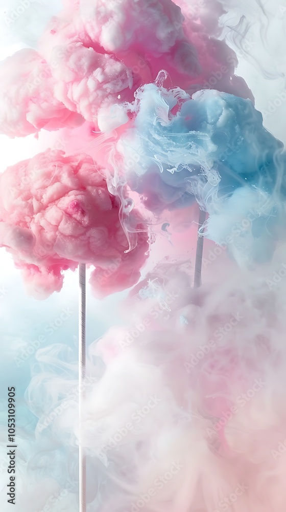 Fluid ink in water on abstract background Fluid ink in water on abstract background