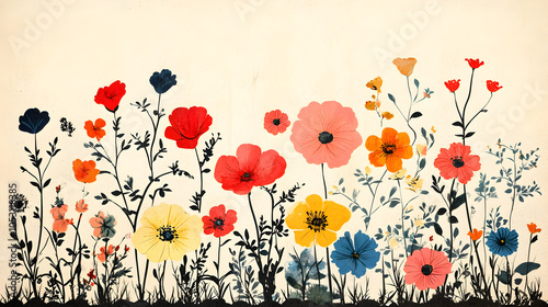 Vintage Floral Illustration