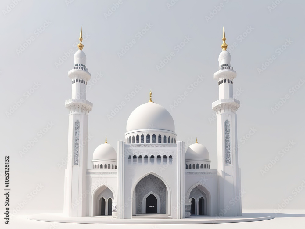 Obraz premium mosque 3d render 