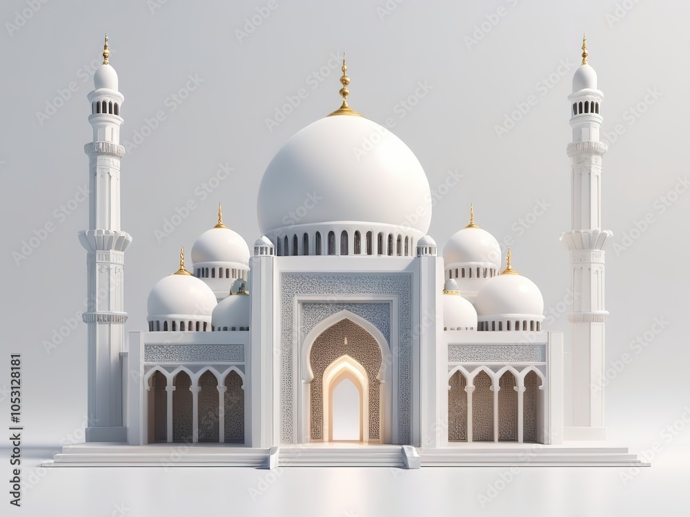 Obraz premium mosque 3d render