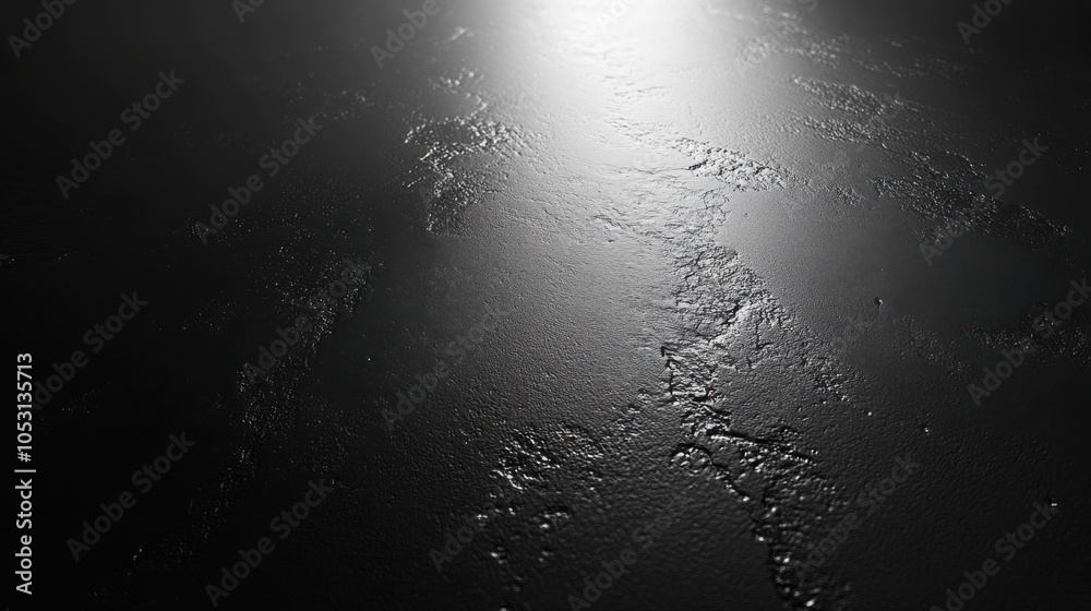Obraz premium A reflective surface with subtle textures and light variations.