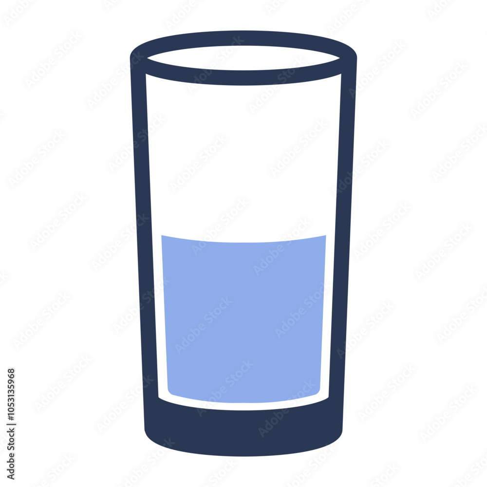 drinking glass icon in flat outline style. color lineal color
drinking glass icon in flat outline style. color lineal color